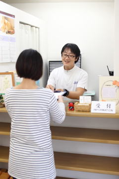 お会計と次回予約